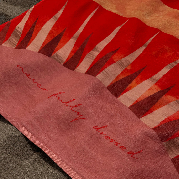 NEVER FULLY DRESSED Sundial Printed Towel