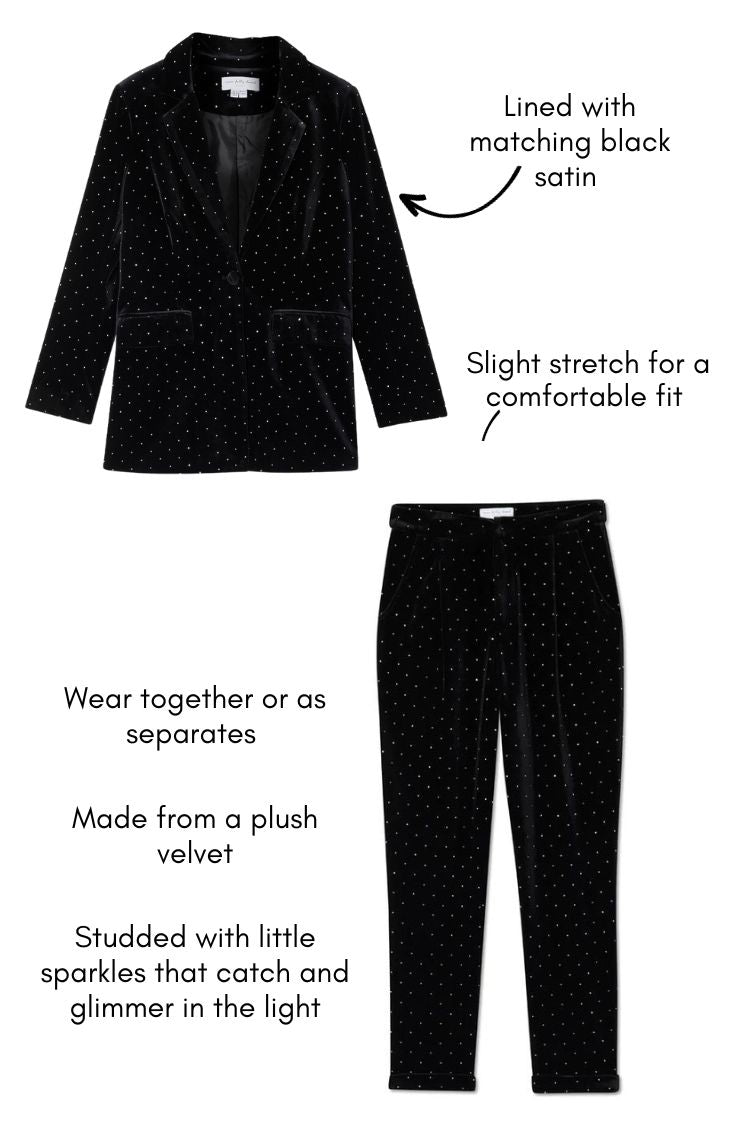  Black Velvet Quinn Blazer