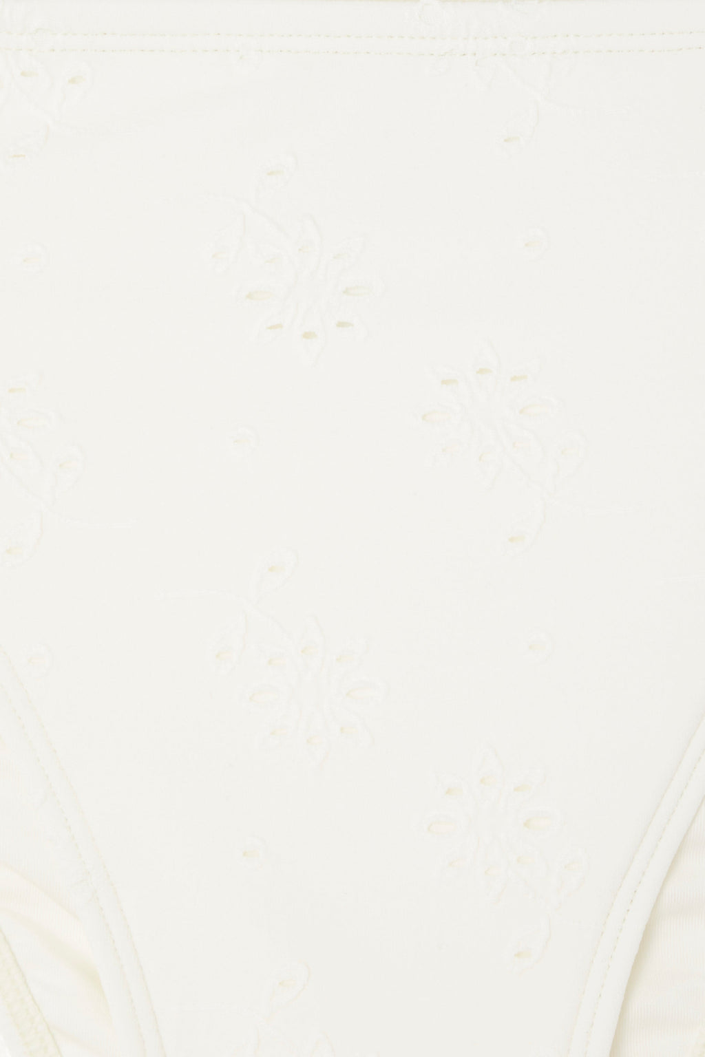 NEVER FULLY DRESSED Broderie White Bikini Brief