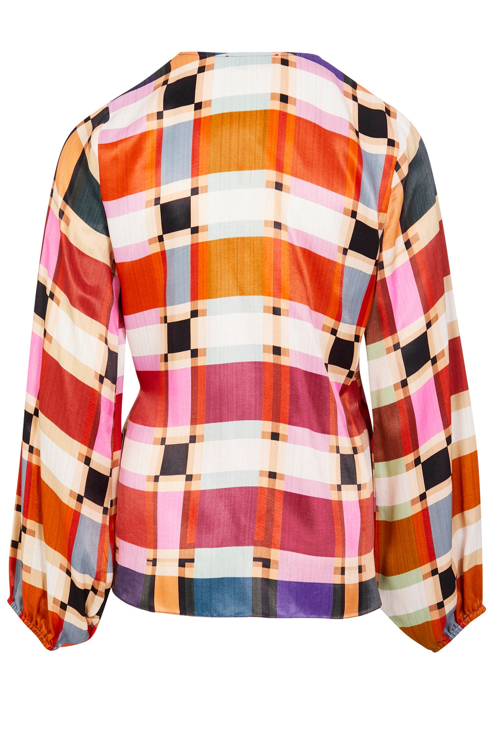  Check Oversized Wrap Top