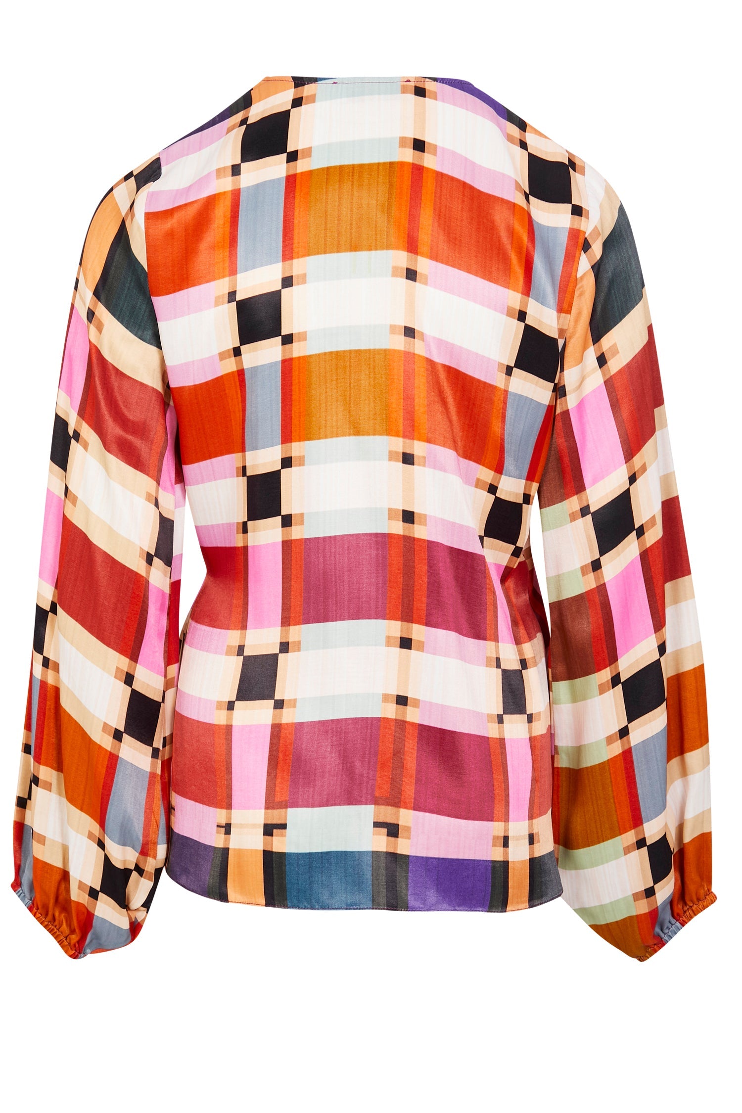 Check Oversized Wrap Top