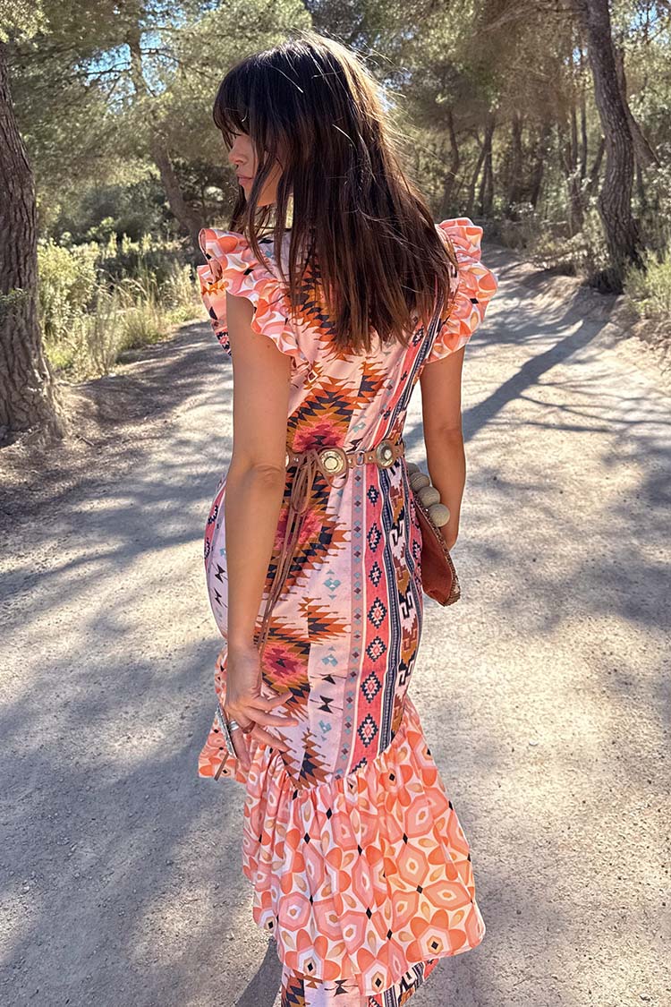 NEVER FULLY DRESSED Bridget Print Frida Dress