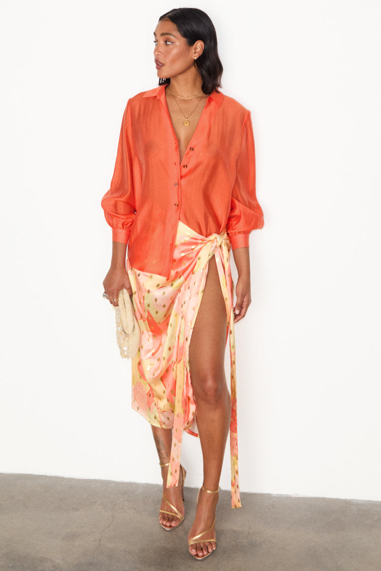 NEVER FULLY DRESSED Apricot Miley Shirt