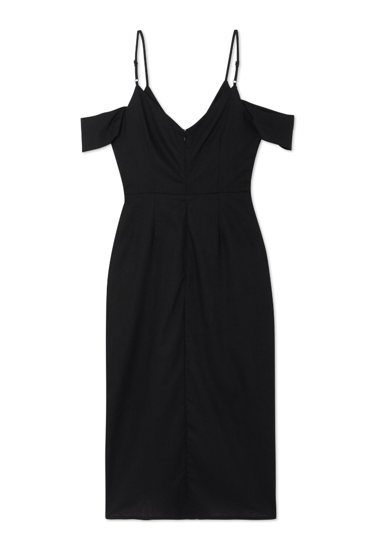 NEVER FULLY DRESSED Black Cassie Dress 
