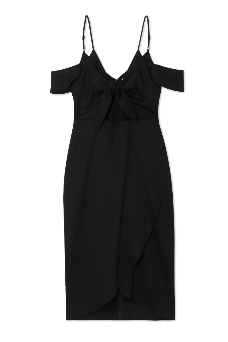 NEVER FULLY DRESSED Black Cassie Dress 
