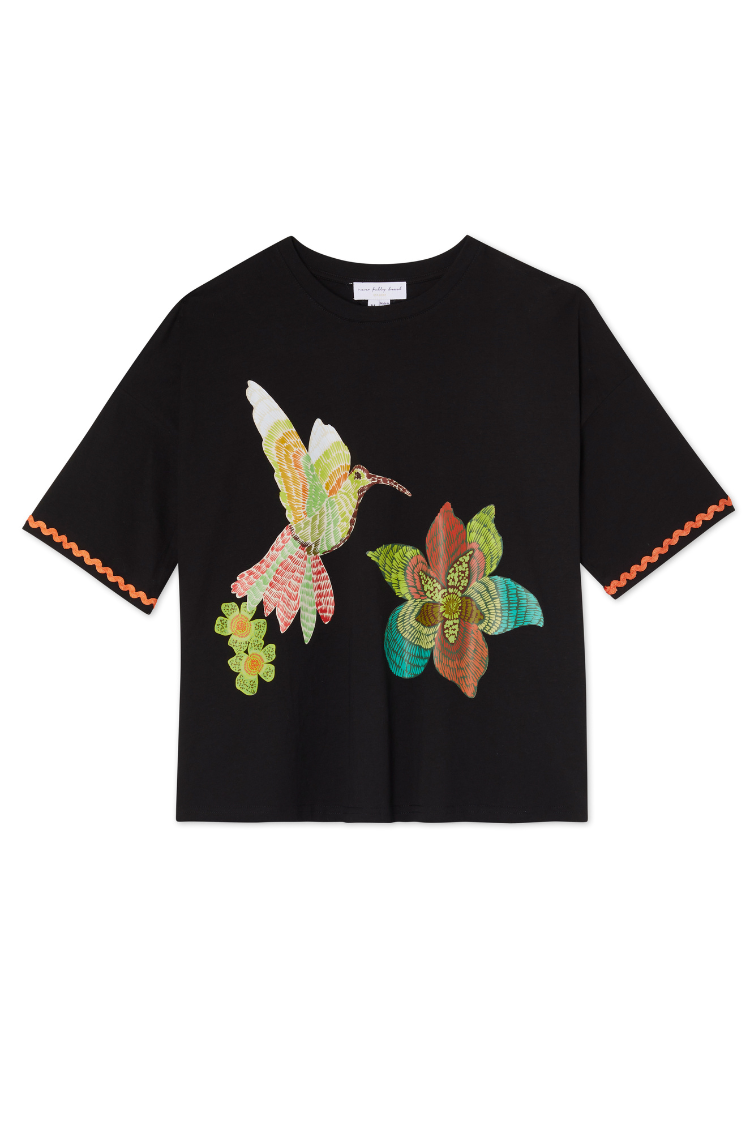 NEVER FULLY DRESSED Black Fiji T-Shirt