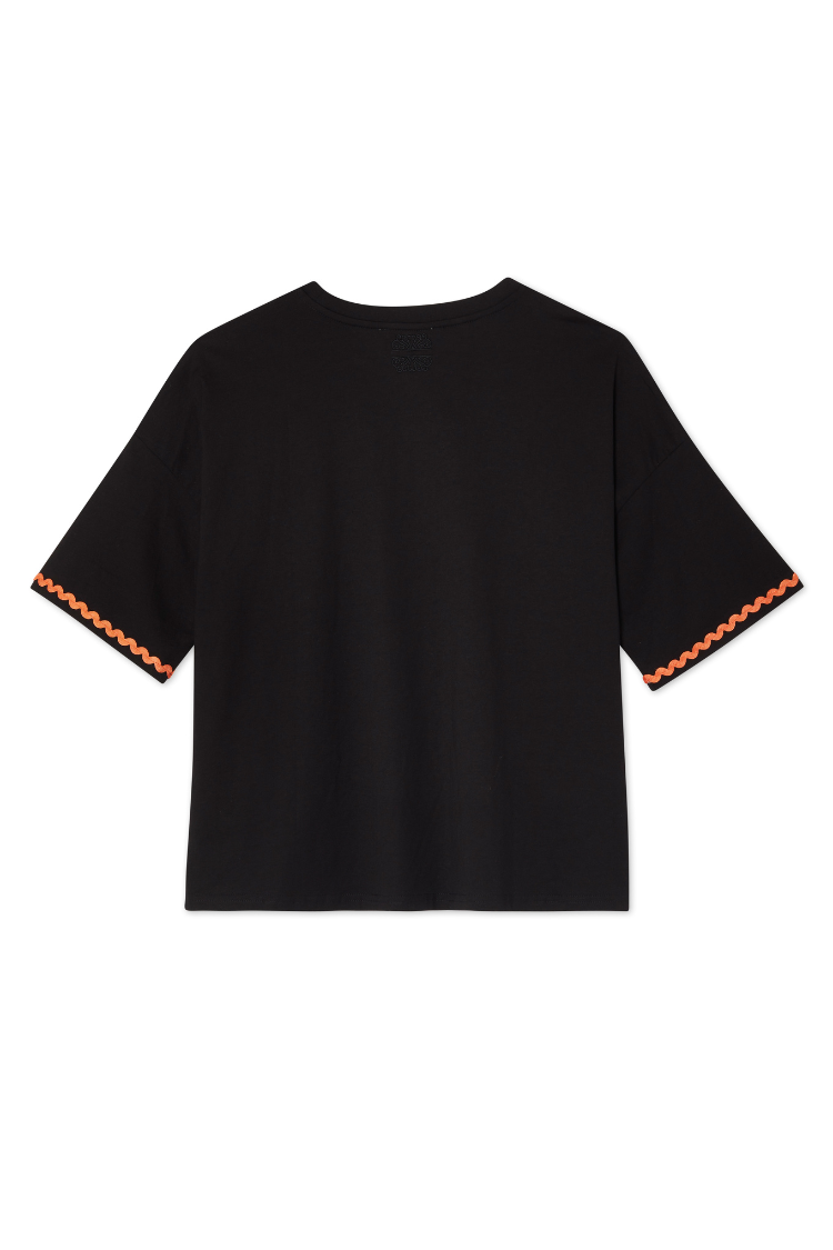 NEVER FULLY DRESSED Black Fiji T-Shirt