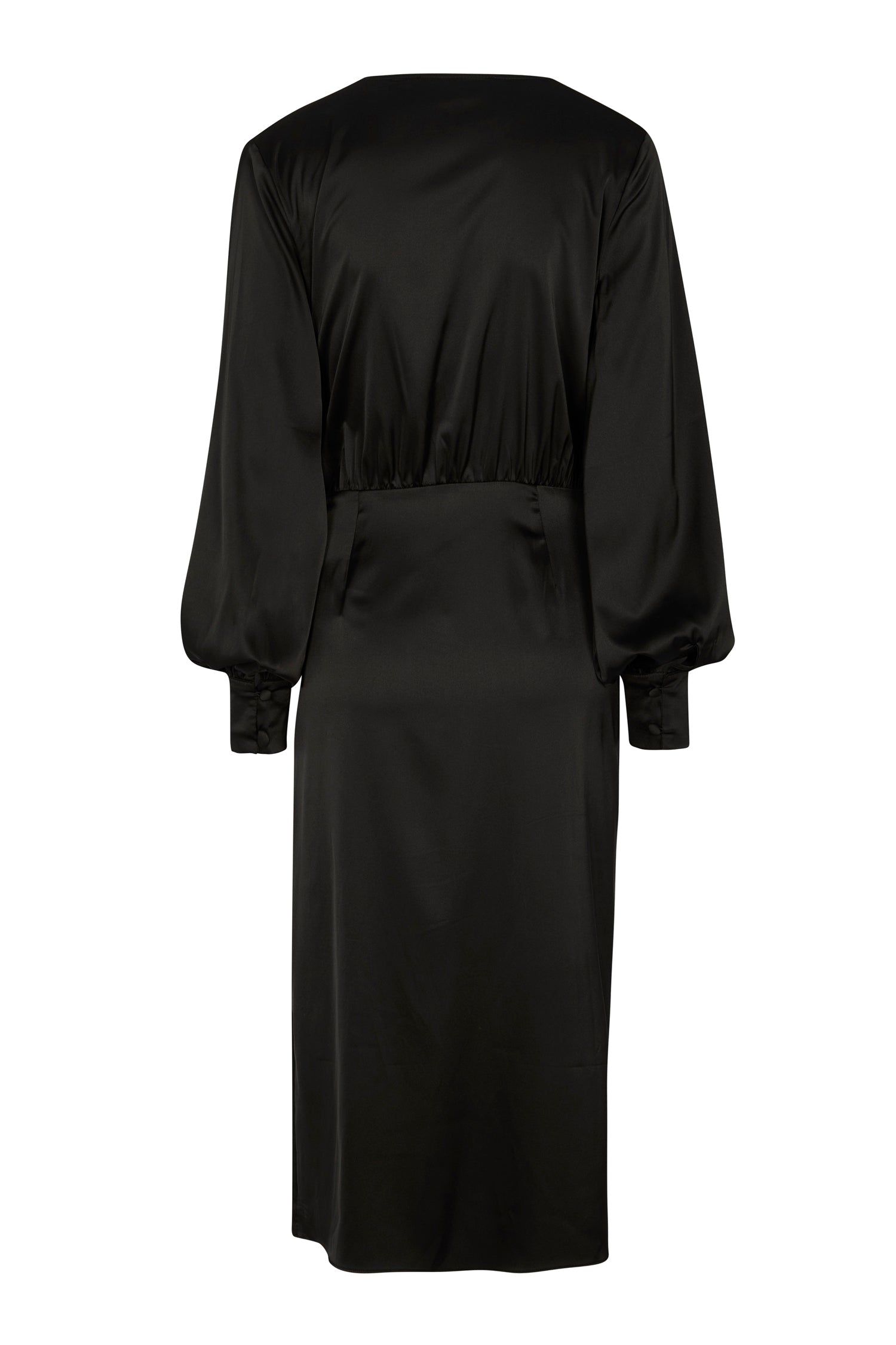 NEVER FULLY DRESSED Black Midi Vienna Dress