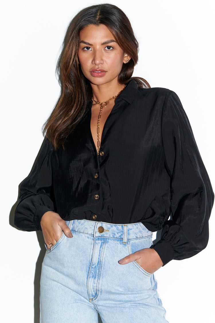 NEVER FULLY DRESSED Black Miley Shirt