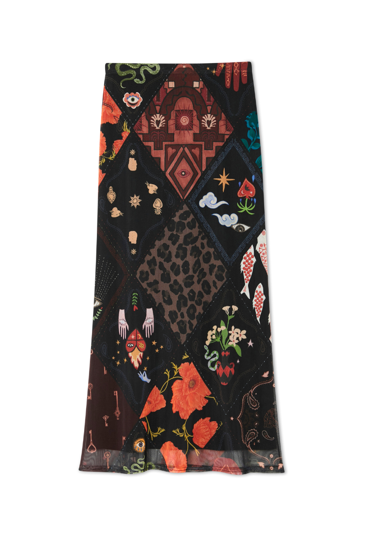 NEVER FULLY DRESSED Night Garden Mesh Dorris Skirt