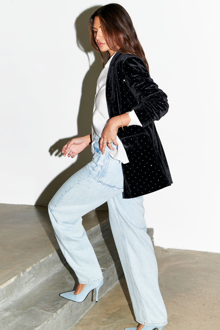  Black Velvet Quinn Blazer