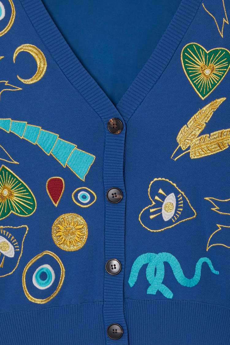 NEVER FULLY DRESSED Charms Forrest Cardigan