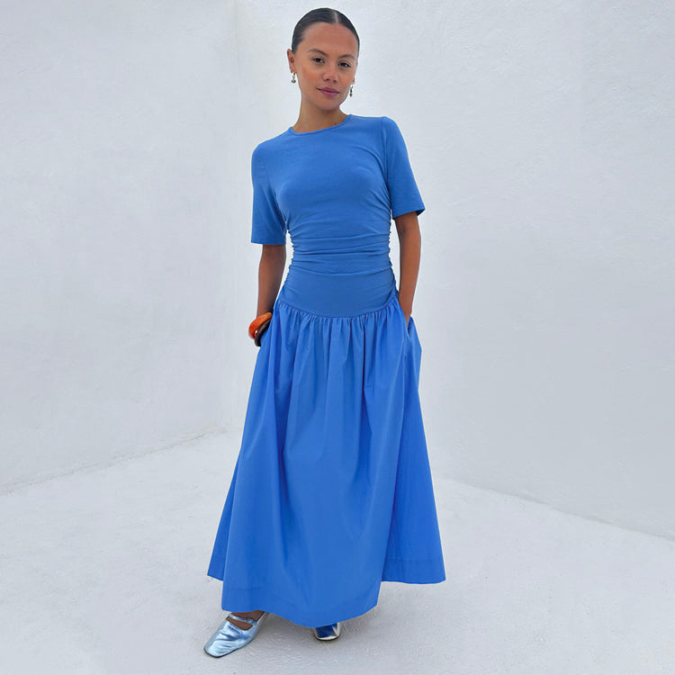 NEVER FULLY DRESSED Cornflower Blue Grace Dress