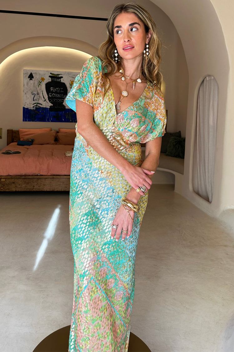 NEVER FULLY DRESSED Pastel Boho Elodie Dress
