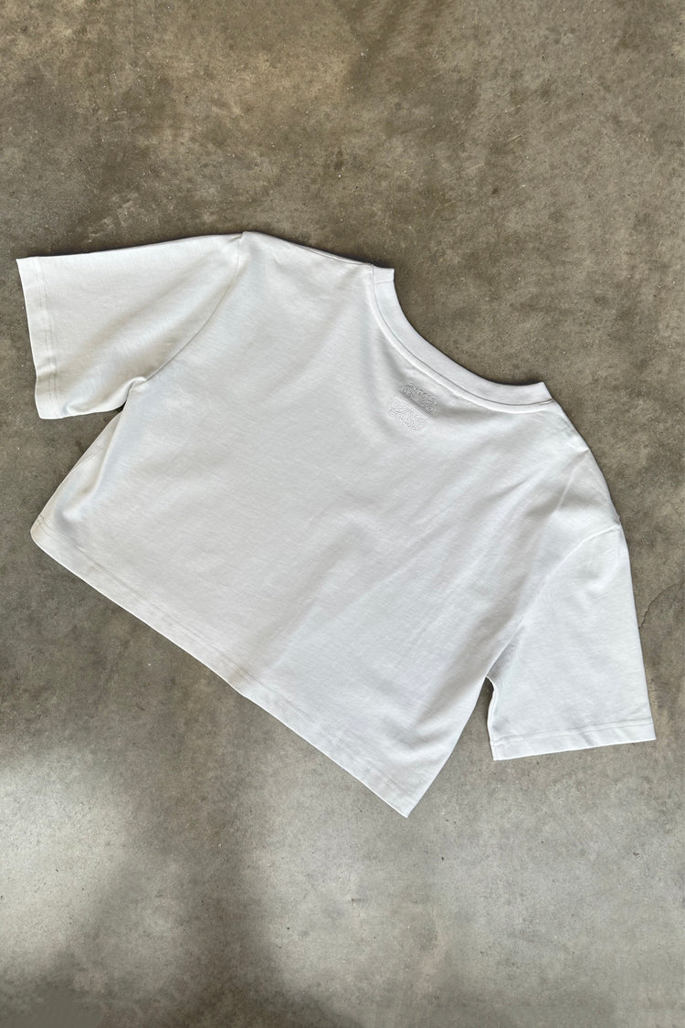 NEVER FULLY DRESSED Boob Crop T-shirt