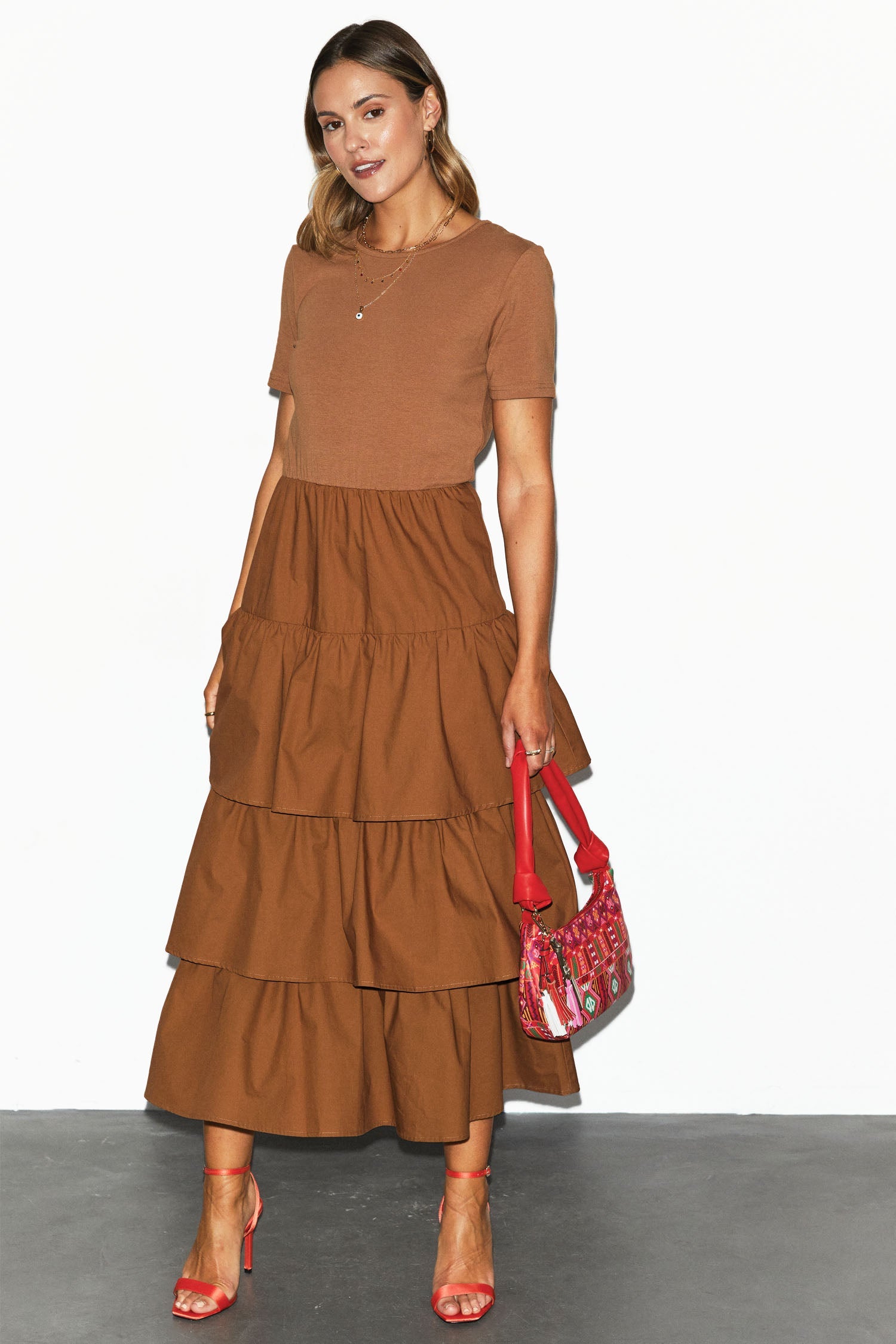  Camel Carrie Dress