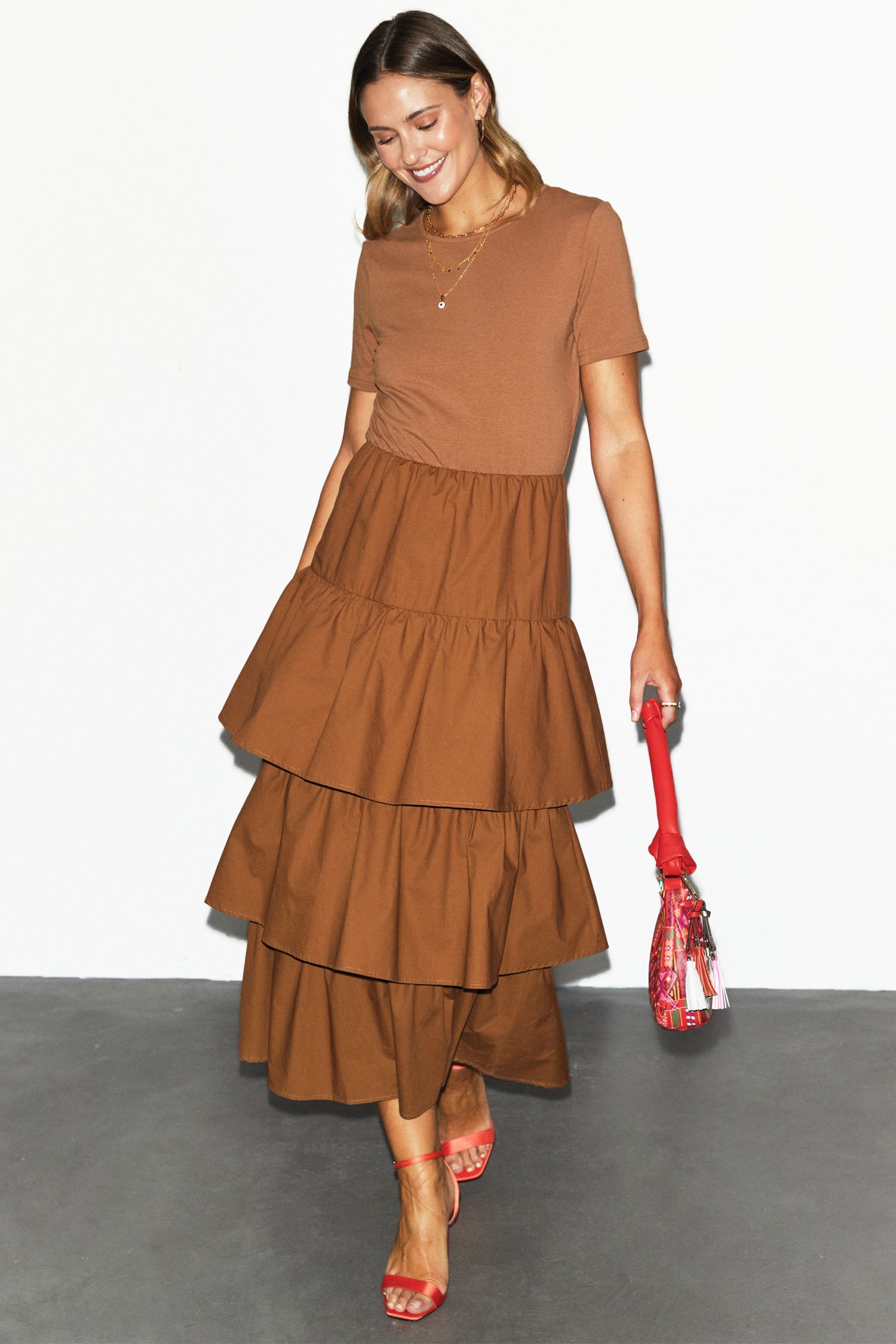  Camel Carrie Dress