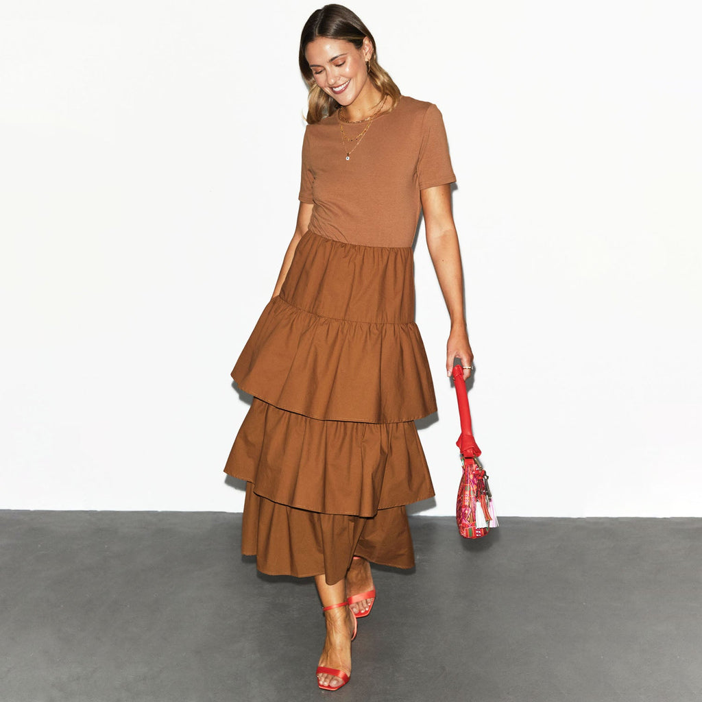  Camel Carrie Dress