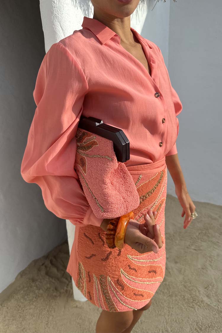 NEVER FULLY DRESSED Coral Miley Shirt