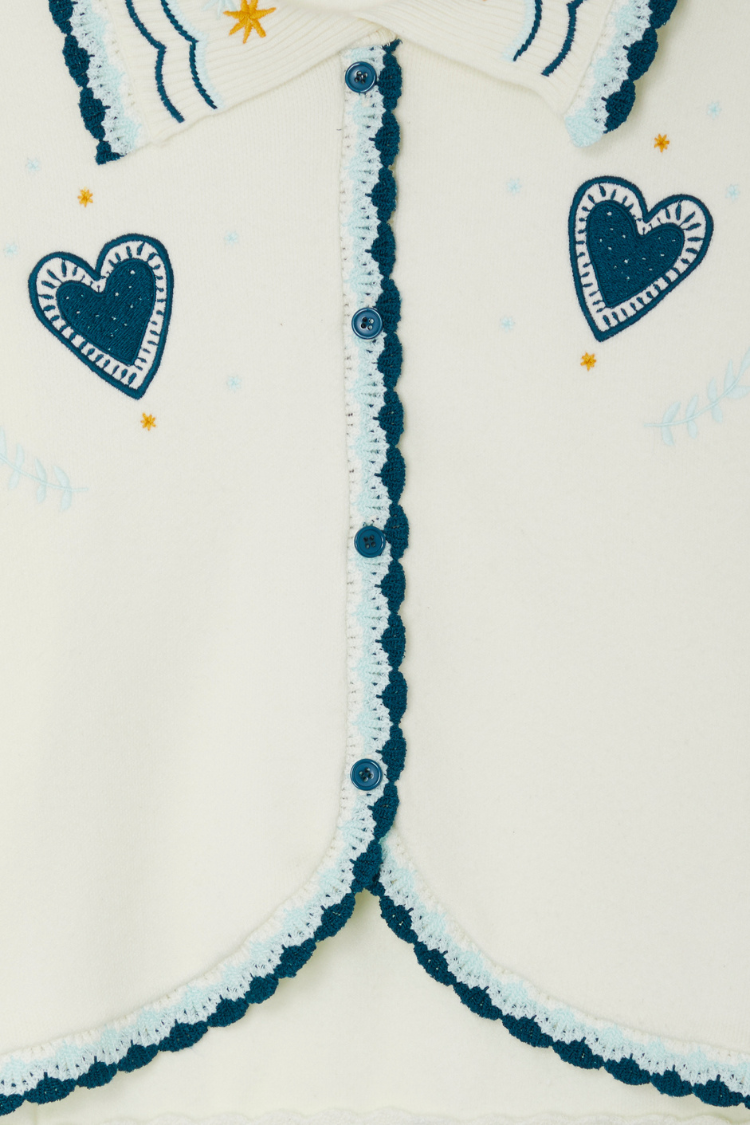 NEVER FULLY DRESSED Cream Sundaze Romance Cardigan