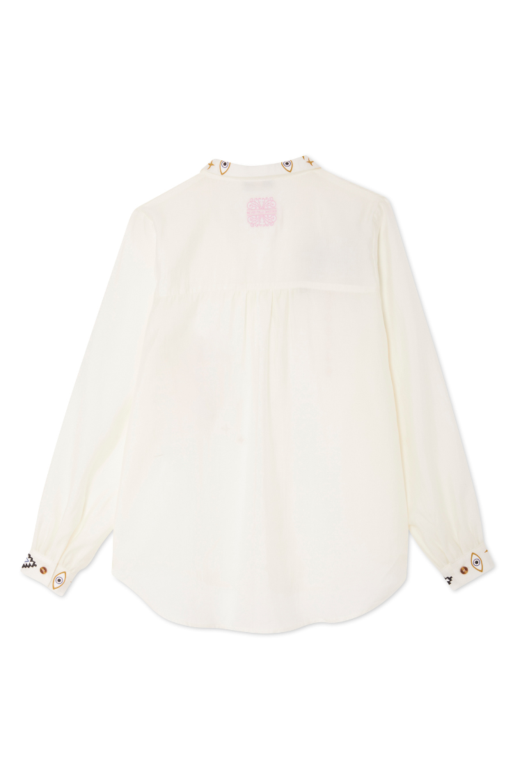 NEVER FULLY DRESSED Cream Sunshine Palm Miley Shirt