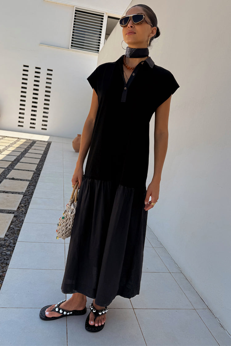 NEVER FULLY DRESSED Black Darcy Dress