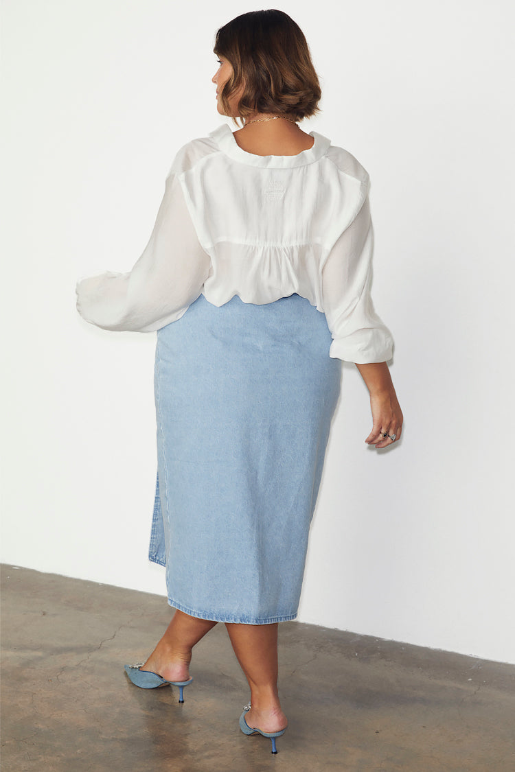 NEVER FULLY DRESSED Denim Jaspre Skirt