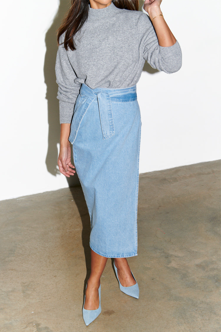 NEVER FULLY DRESSED Denim Jaspre Skirt