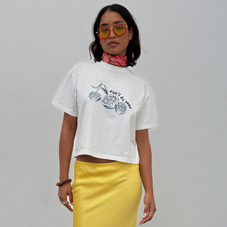 NEVER FULLY DRESSED Don't Be Sour T-Shirt