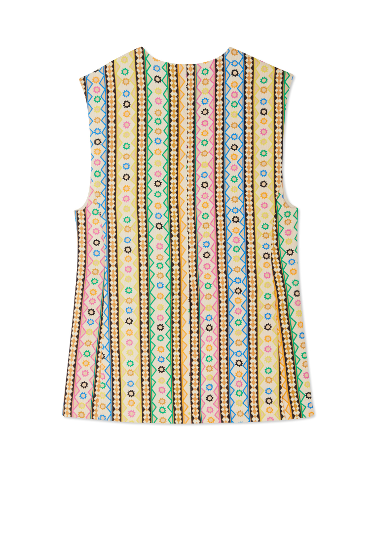 NEVER FULLY DRESSED Fiesta Longline Waistcoat