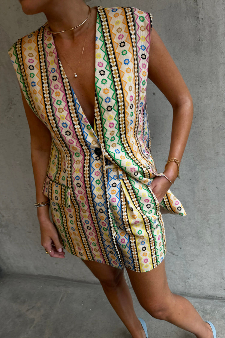 NEVER FULLY DRESSED Fiesta Longline Waistcoat