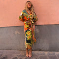 NEVER FULLY DRESSED Fiji Midi Jaspre Wrap Skirt