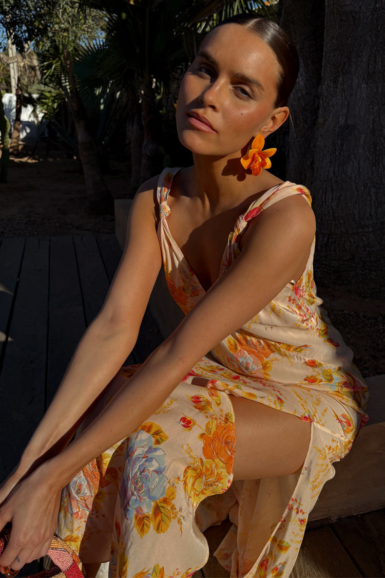NEVER FULLY DRESSED Floral Sofia Dress