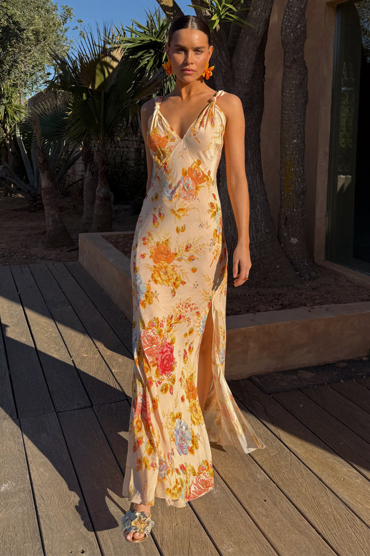 NEVER FULLY DRESSED Floral Sofia Dress