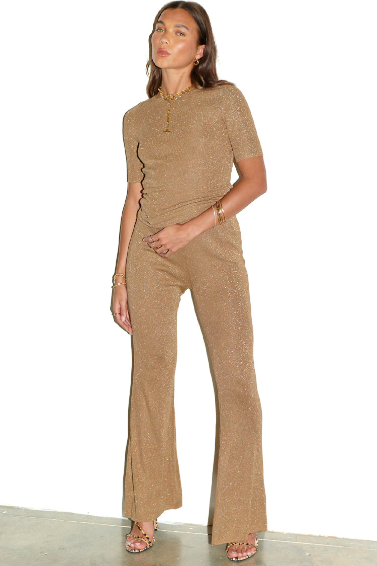  Gold Sparkle Trousers