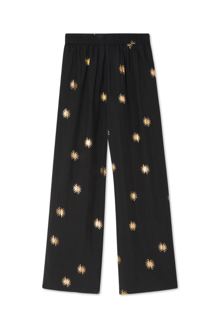 NEVER FULLY DRESSED Gold Sun Elissa Trousers Petite