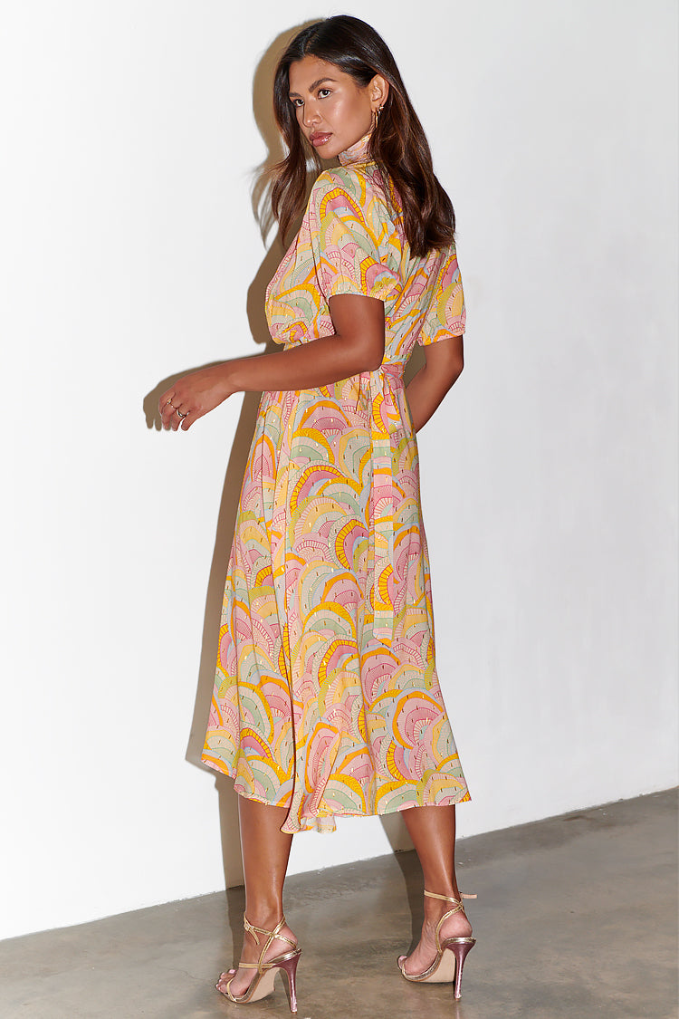 NEVER FULLY DRESSED Havana Wrap Dress