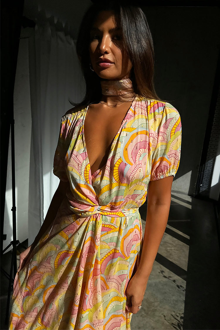 NEVER FULLY DRESSED Havana Wrap Dress