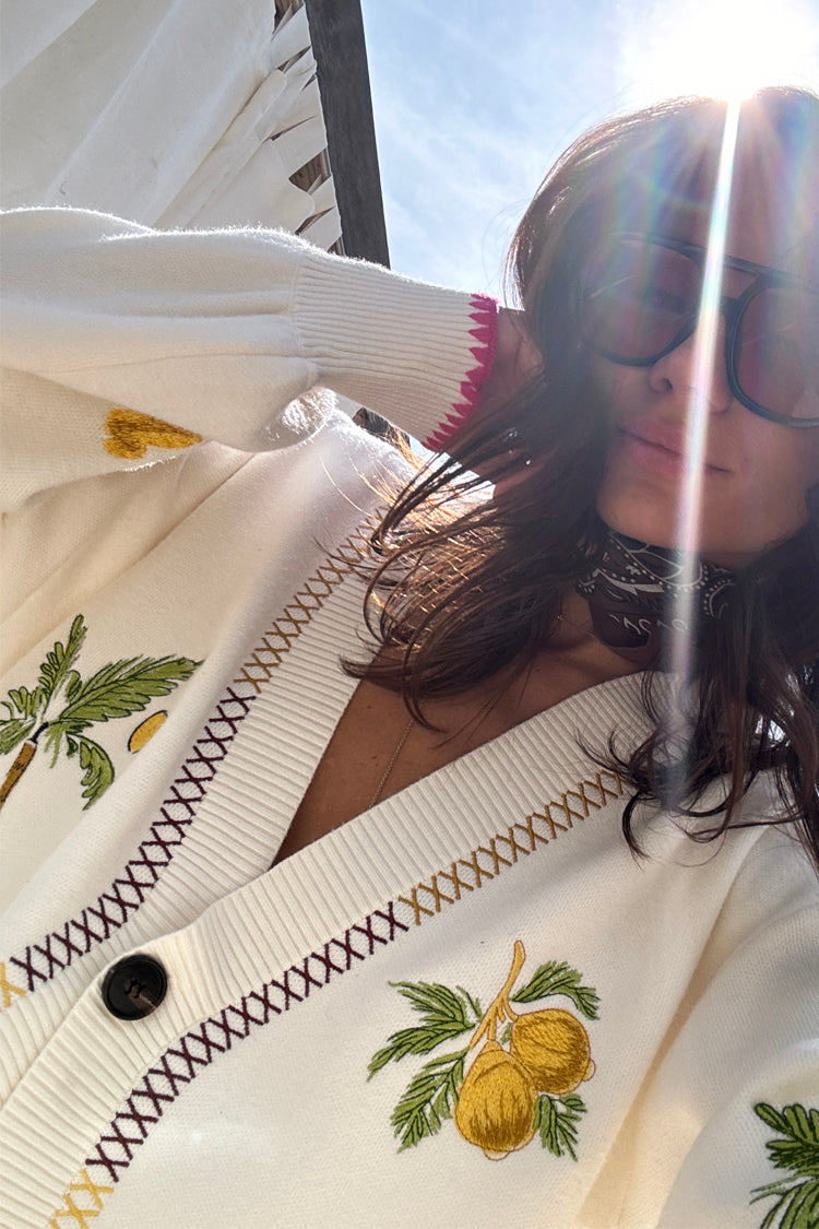 NEVER FULLY DRESSED Cream Ibiza Martha Cardigan
