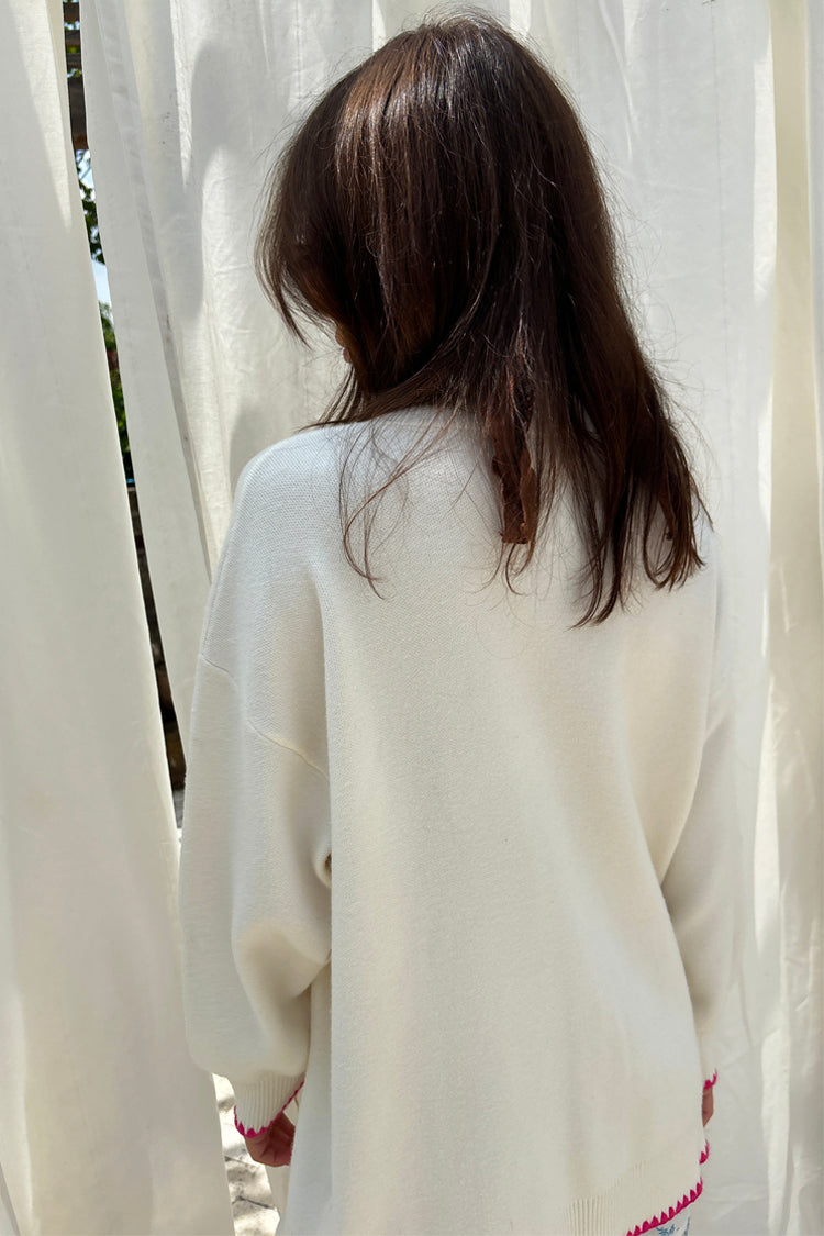 NEVER FULLY DRESSED Cream Ibiza Martha Cardigan