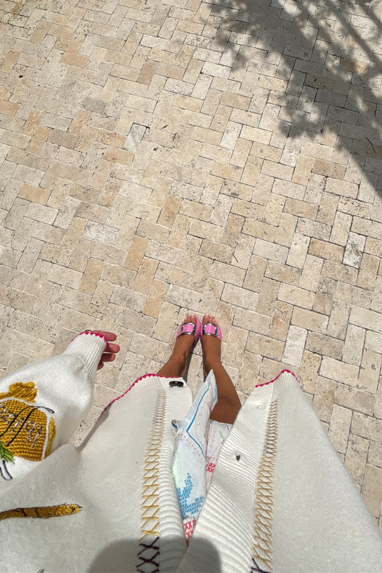 NEVER FULLY DRESSED Cream Ibiza Martha Cardigan