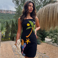 NEVER FULLY DRESSED Black Ibiza Catalina Mini Dress