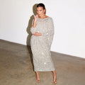 NEVER FULLY DRESSED Sequin Jem Dress Petite