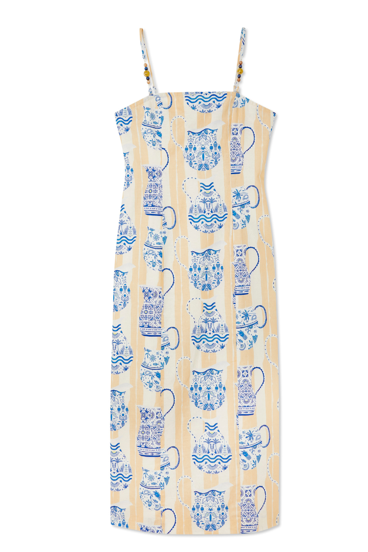 NEVER FULLY DRESSED Sicilian Bandeau Dress Petite