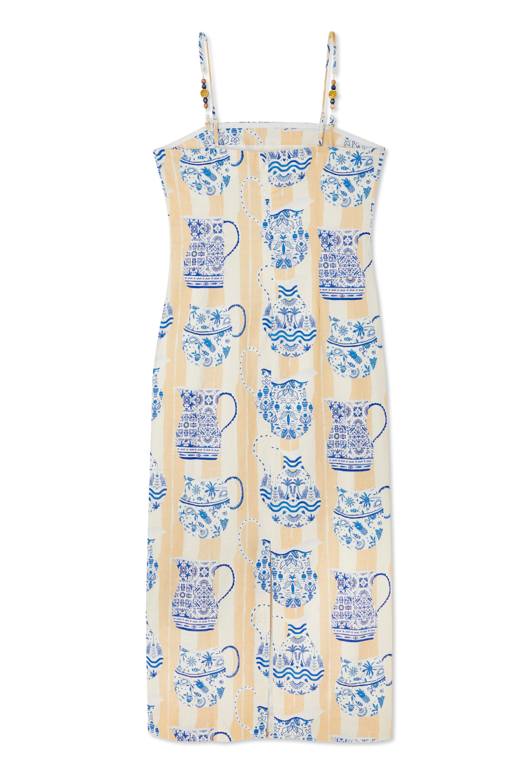 NEVER FULLY DRESSED Sicilian Bandeau Dress Petite