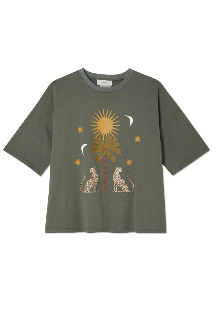 NEVER FULLY DRESSED Khaki Running Wild T-Shirt
