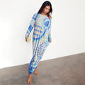 NEVER FULLY DRESSED Blue Tropical Lagoon Jem Dress