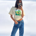 NEVER FULLY DRESSED Cream Scenery T-Shirt