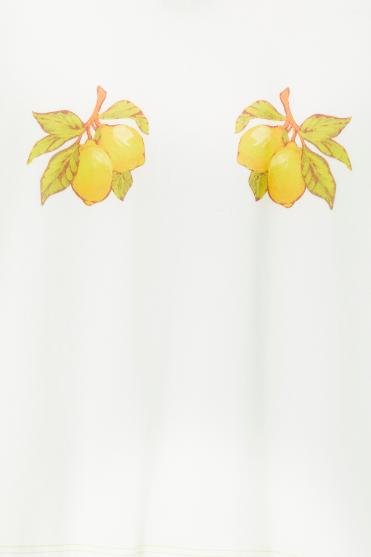 NEVER FULLY DRESSED Lemon Boob T-shirt