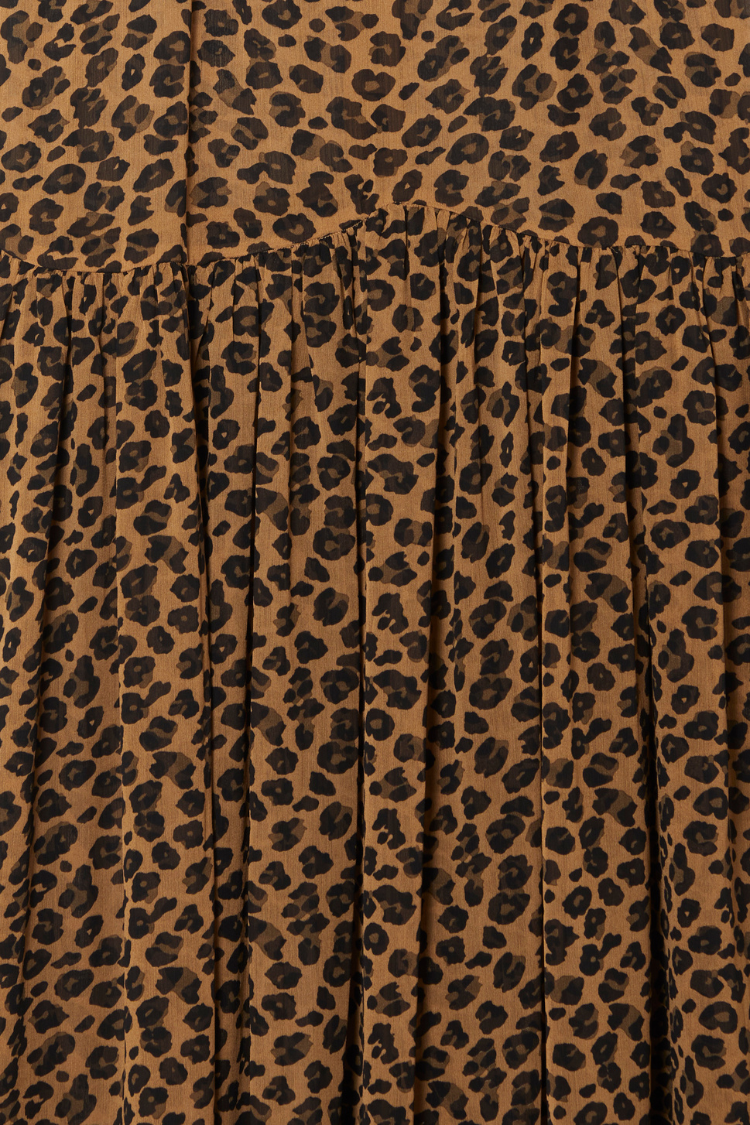 NEVER FULLY DRESSED Leopard Lucia Dress
